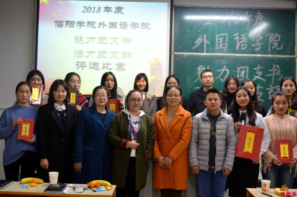 外国语学院成功举办2018年度“魅力团支书”、“活力团支部”评选比赛