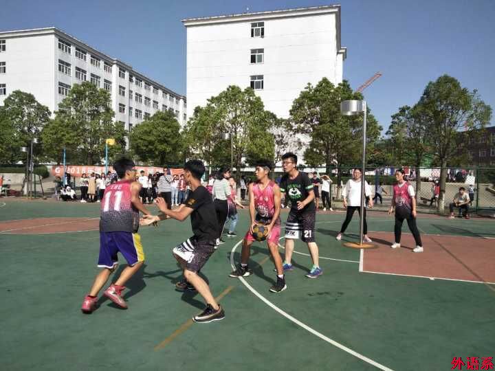 外国语学院在校荷球比赛中勇夺冠军