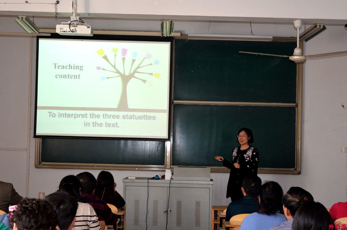 外国语学院举办第十届青年教师教学技能竞赛