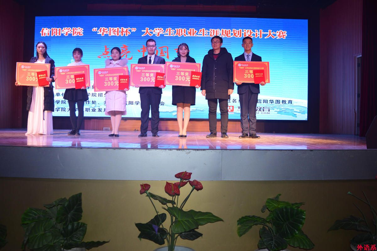 外国语学院师生在校大学生职业生涯规划设计大赛中获奖
