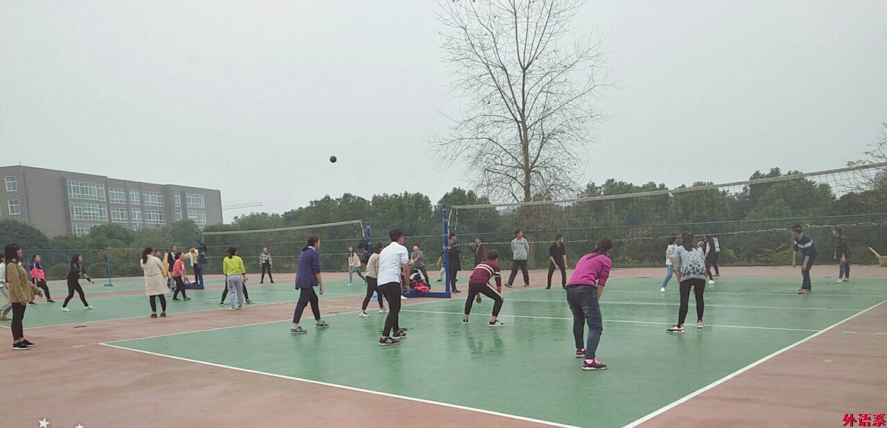 【献礼十九大】外国语学院举办学生排球赛